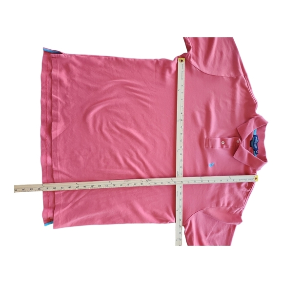 Men's Coral Polo Shirt - Picture 7 of 8